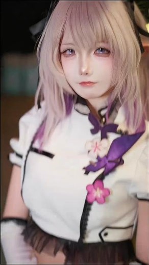 Coser face powder challenge! #量産型女子 #自分史上最高のアイライナ-の引き方