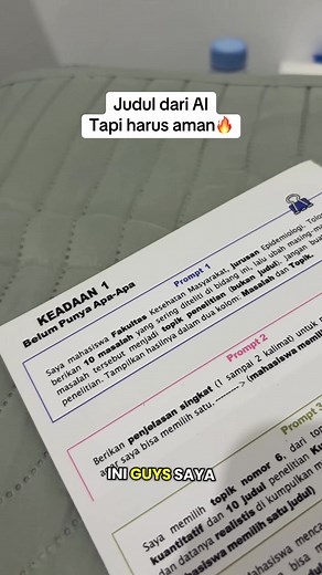 #judulpenelitian | the manuscript ai