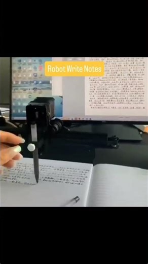 Hand written notes by robots Do you need one? #robot