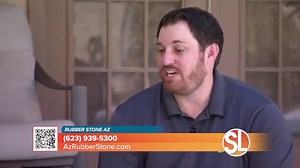 15K views | 禮 TELL US: Have you ever burnt your feet on hot concrete? The Home Pros from Rubber Stone AZ can keep your toes from toasting with a layer of soft, safe, durable rubber. This is perfect for patios, pool decks, sidewalks, garages - ANY solid surface. With over 20 colors and even custom designs, this is a home upgrade you'll love for years to come. | Sonoran Living | Facebook