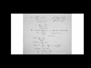 Waveguide dispersion _optical fibres