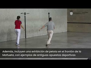 Visitas guiadas sobre la historia de la pelota vasca en Pamplona