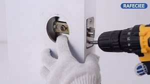 Privacy Door Knob Keyless Door Knobs Interior with Lock Bathroom Door Knob with Lock Satin Nickel Doorknob