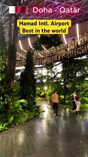 World’s Number 1 Airport. Hamad International Airport in Doha Qatar #qatar #doha
