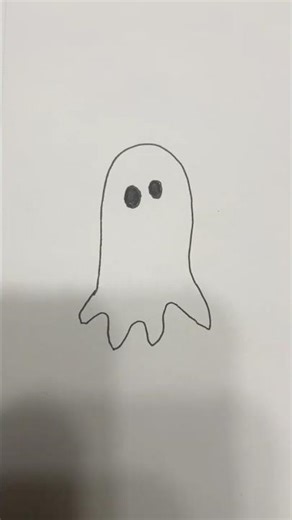 Spooky Scary Ghost! 👻BOO #halloween #shorts #ghost #spookyscaryskeletons