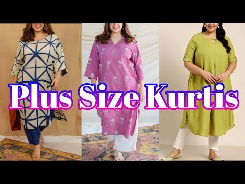 Plus Size Kurti Design ideas For Women | Kurti Designs For Office And College Girls| by Look Stylish