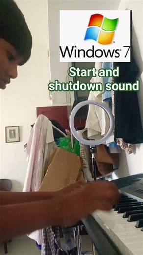 Windows 7 start and shutdown sound #keyboard #evaluation of windows