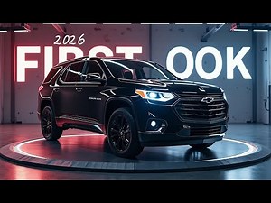 Chevrolet Traverse 2026 – Interior, Tech & On-Road Experience Revealed!