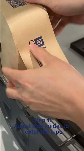 How to Set Up Your MG80 Manual Tape Dispenser in 60 Seconds#shorts #WaterActivatedTape #lockedpaper