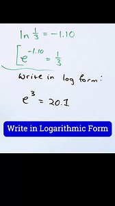 5.5K views · 64 reactions | Learn Algebra, Calculus, Physics, Chemistry & Engineering at: MathAndScience.com Develop Skills in the Natural Logarithm | Mathandscience.com | Facebook