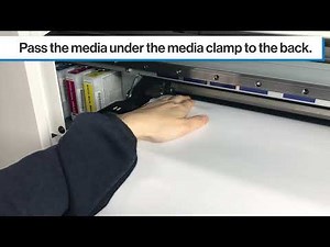 Roland BN2 Series Printer & Cutter Setting Up Sheet Media