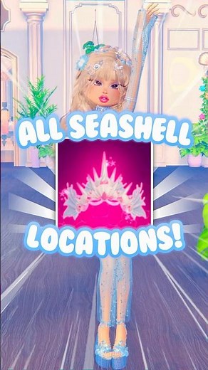 *ALL* SEASHELL LOCATIONS IN DRESS TO IMPRESS!! #dresstoimpress #roblox