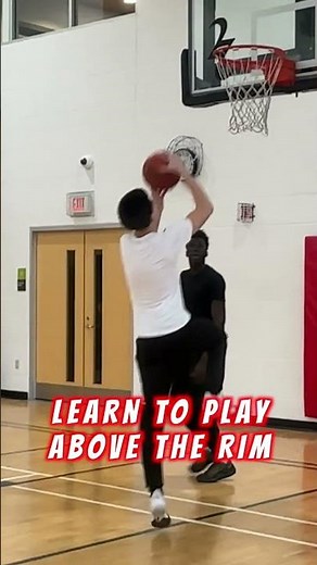 Learn How To Play Above The Rim In Basketball #basketballpractice #Basketballdrills #basketball #fyp