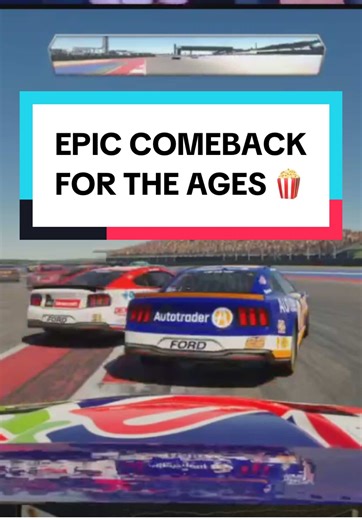 Never Back Down Never What? 😏 #nascar #nascartiktok #nascar25 #gaming #nascarracing @B/R Racing