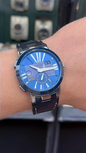 Ulysse Nardin Executime Dual Time • 43mm • Ref.243-000 • Automaric Mens Watch