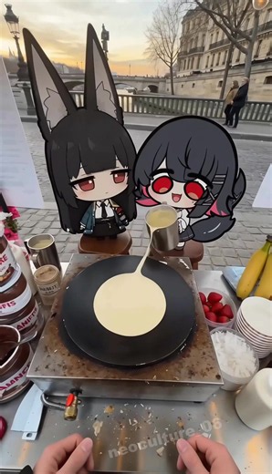 hey, that's my crepe... #zenlesszonezero #zzz #miyabi #janedoe #zzz606 | jane doe