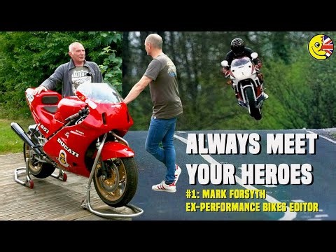 Always Meet Your Heroes: Mark Forsyth, former Performance Bikes Editor