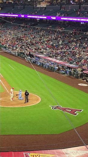 Foul ball into the Club level Angles stadium CA 9/24/ 2025