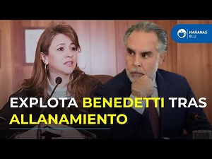 Escándalo judicial: magistrada Lombana ordenó allanamiento y Armando Benedetti la insultó, ¿por qué?