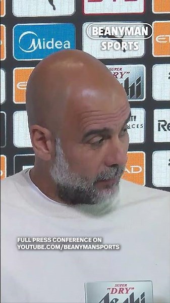 WHAT A DISASTER GAME, SH*T SH*T PLAYERS! 😂 Pep Guardiola