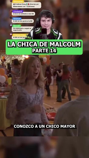 Malcolm y su chica en una comedia nocturna