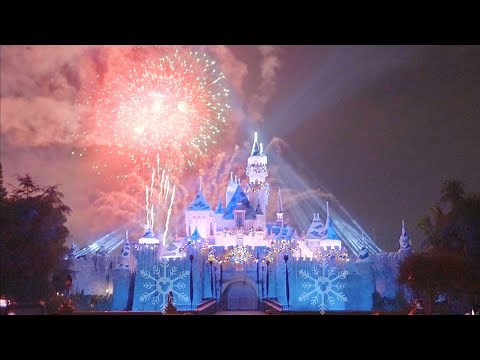 [4K] FULL Believe in Holiday Magic Fireworks 2023 at Disneyland Park! - Christmas Spectacular