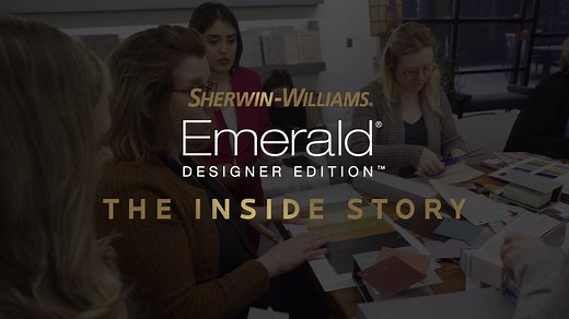 1.3K views · 41 reactions | Take an inside look at the process behind developing Emerald® Designer Edition™, our finest paint yet created with designers in mind. Explore the 200 new, exclusive colors and qualities that set Emerald® Designer Edition™ apart: https://bit.ly/317L0Hs | Sherwin-Williams for Design Pros | Facebook