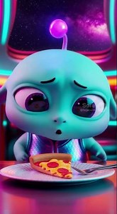 Alien Tried Pizza… Chaos Happened 👽😂 #alienmeme #funnyaliens #viralshorts #fyp #usareels