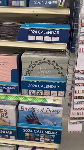 Check out the new dollar tree 2024 calendars! Lets get crafting! #dollartreediy #dollartreefinds #calendar