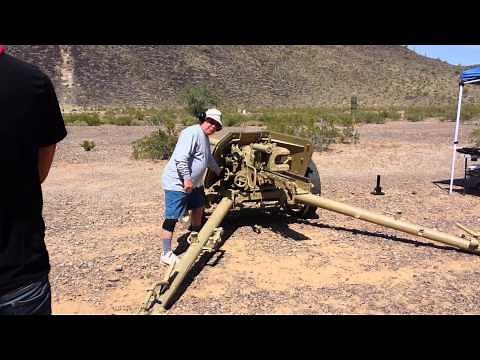Firing Germany Pak-40