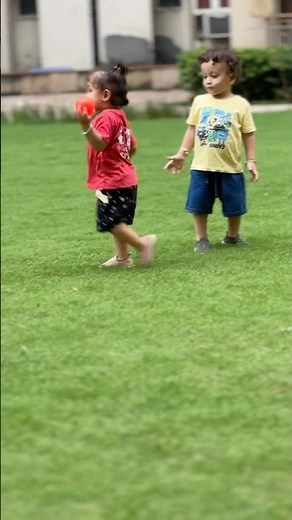 Tara playing with ball