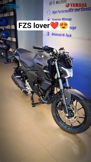 New YAMAHA FZ-S Hybrid Matte Black status/FZS Lover/FZS whatsapp status #fzsv4 #fzshybrid #shorts#fz