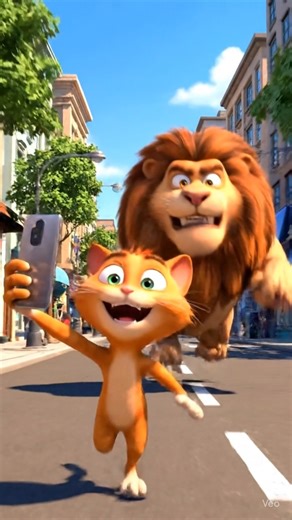 Mischief Cat VS Furious Lion: Bomb Prank & Live Stream Chase! 🤣🦁