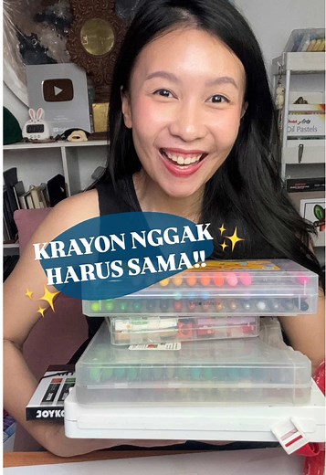 Mewarnai Kreatif dengan Crayon yang Beragam