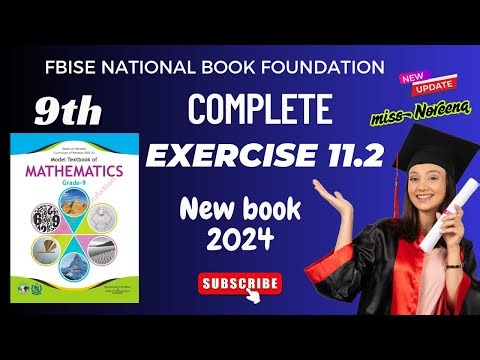 Class 9 Maths Chapter 11 Exercise 11.2 New Book| National Book Foundation Class 9 Math |Miss Noreena