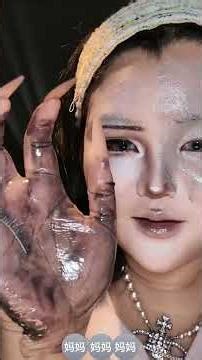 cos immersive makeup Removal tutorial sleep aid#Makeup lady#cos makeup#Immersive makeup