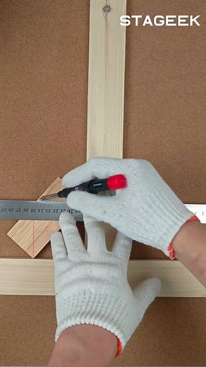 The Secret Geometry Genius of Every Carpenter#woodworking #stageek #shorts