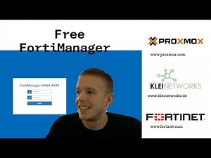 Kostenlose FortiManager VM 7.4 auf Proxmox VE erstellen