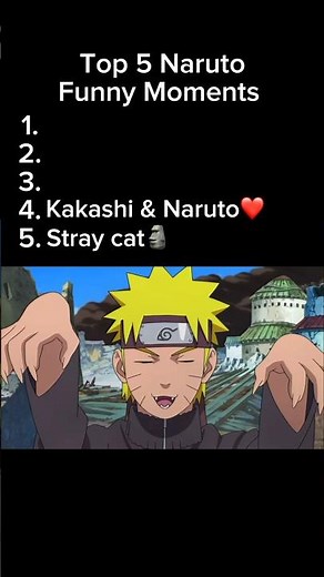 Ranking Naruto Funniest Moments 🔥😂