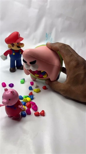mario watch patrick eating stone and 😂