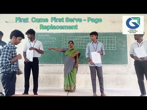 First Come First Serve Page Replacement