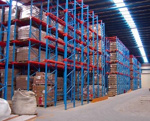 [Hot Item] Drive in Rack Warehous Rack Selective Racks Storage Warehouse Pallet Rack Steel Shelves Drive Through Pallet Racking Heavy Duty Storage Racks Industri Rack