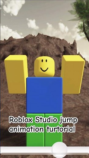 How to animate jumping in Roblox studio