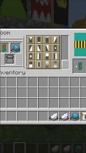 Minecraft Bee Banner Design Tutorial #shorts #minecraft #crafting