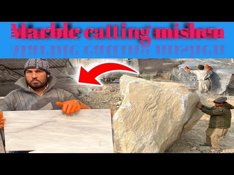 “Marble Cutting Process from Start to Finish | Full Factory Demonstration”