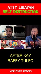 SELF DESTRUCTION NI ATTY LIBAYAN | RAFFY TULFO AND ATTY VILLAMOR IN ACTION #attyLibayan #BisayaVlogger #bisaya #bisayangdako #bisayaquotes #GMAIntegratedNews #gmabookclub #GMANetwork #gmanetwork #gmat #GMA #gma #GMARegionalTV #abscbnartist #ABSCBNNews #abscbn #ABSCBN #raffytulfoinactionfacebookpage #RaffyTulfoInActionDanceChallenge #raffytulfoinactionpage #raffytulfoinaction #raffytulfo #raffytulfodancechallenge #tulfo #BATASnatin #raffy | MeloYap Reacts