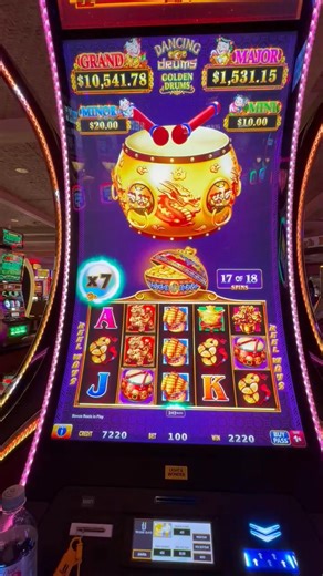 Playing Dancing drums before I started losing that day!! | Everything Vegas