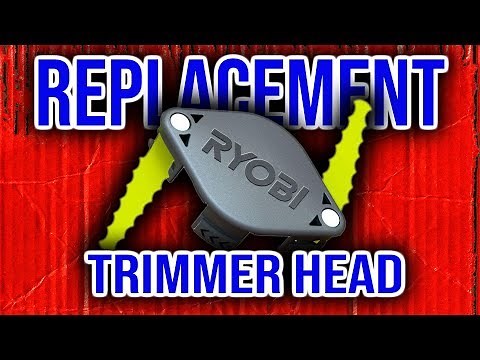 Ryobi Dual Bladed Trimmer Head. Review and Install.