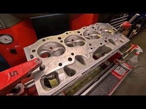 Cylinder Head Machining on Big Block Chevy!