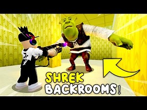 AKU BAKAR MONSTER SHREK DI BACKROOMS!!! - Roblox Shrek In The Backrooms